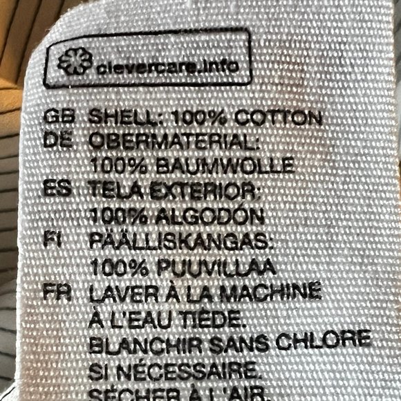 & Other Stories Gray & White Mini Stripe Cotton V-Neck Kimono Sleeve Top… - Picture 13 of 13